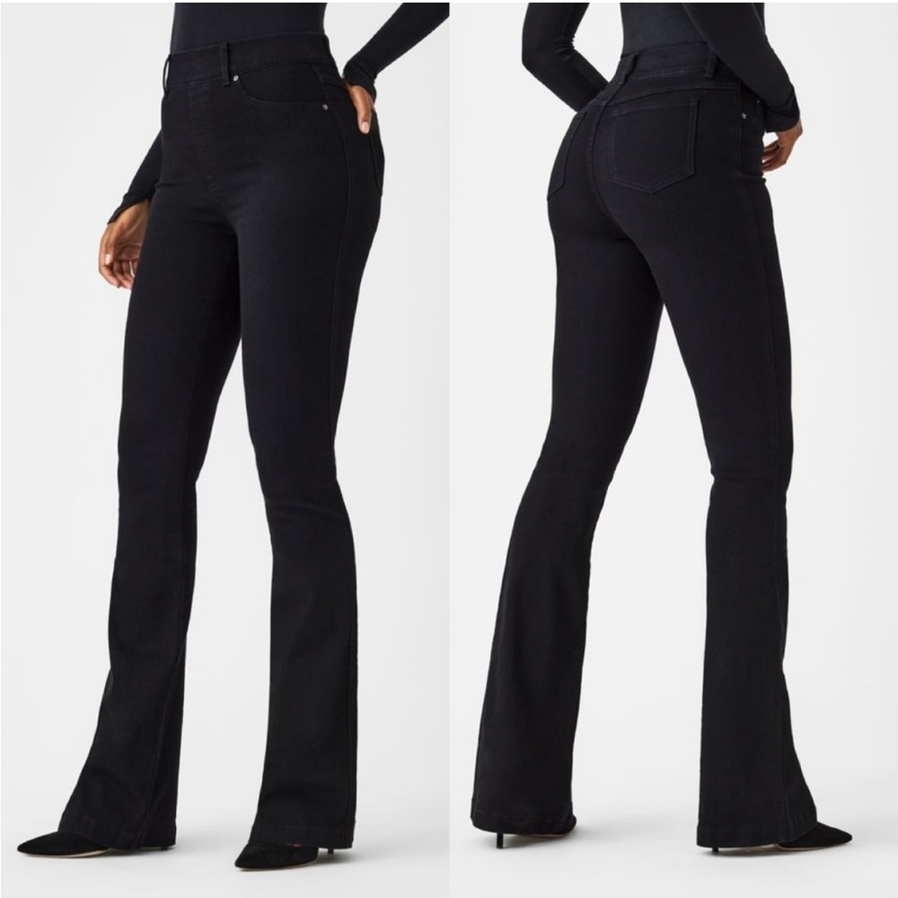 SPANX Flare Jeans Clean Black - XS/0